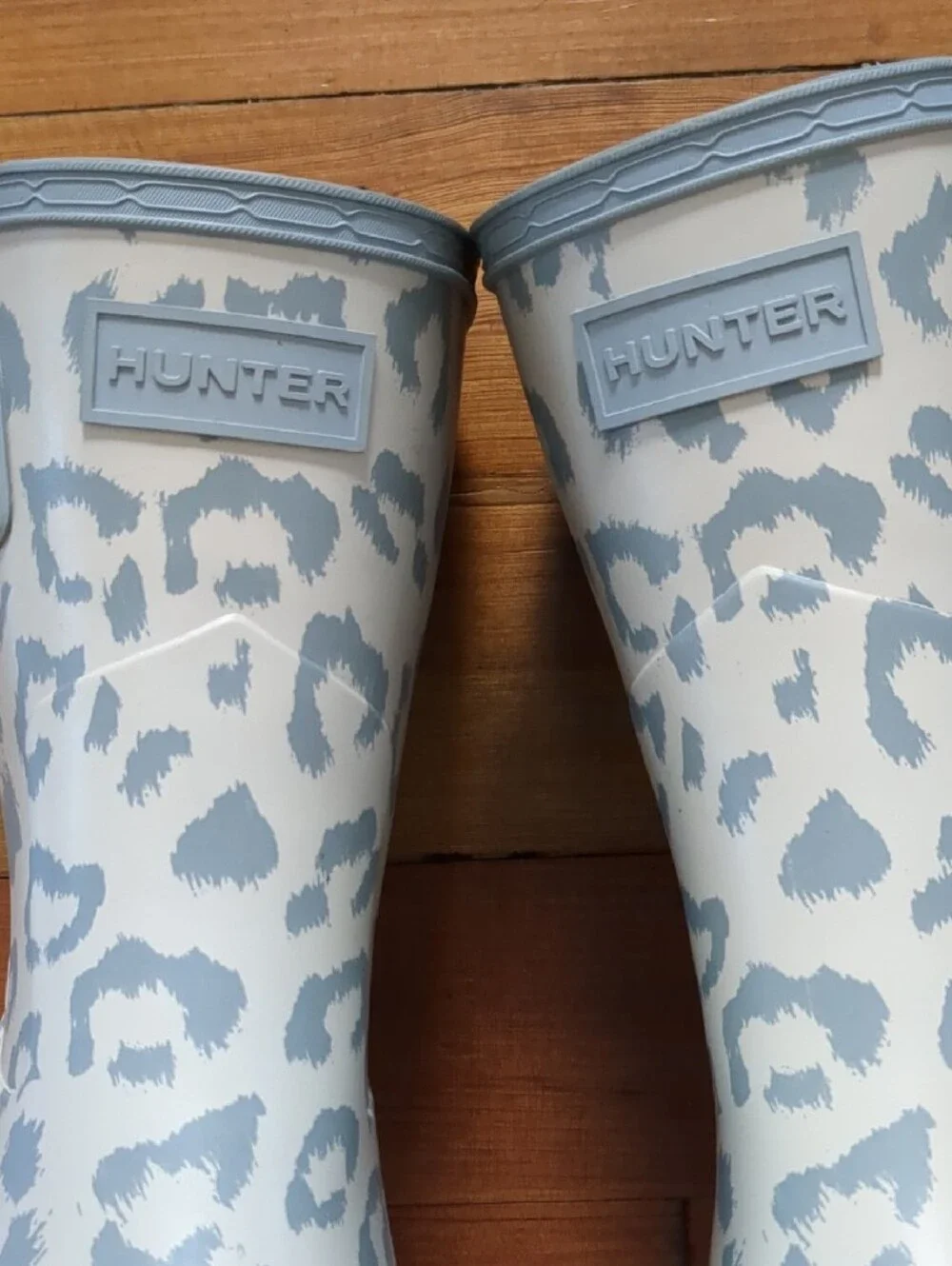 HUNTER - SIZE 10 - LEOPARD Short Rain Boots - **READ DESCRIPTION**